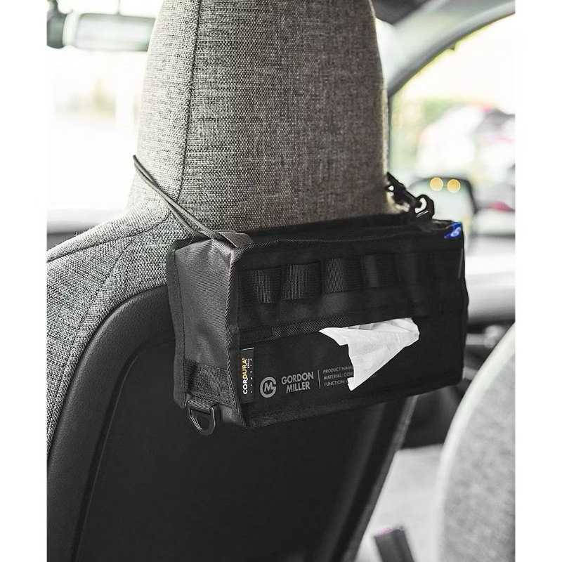 GORDON MILLER กล่องทิชชู่ Cordura (สีดํา)