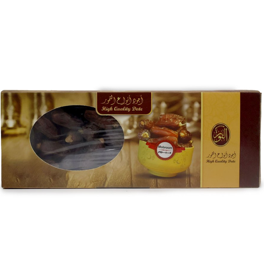ALNOOR MABROOM ,คุณภาพสูง DATES/KURMA 500G