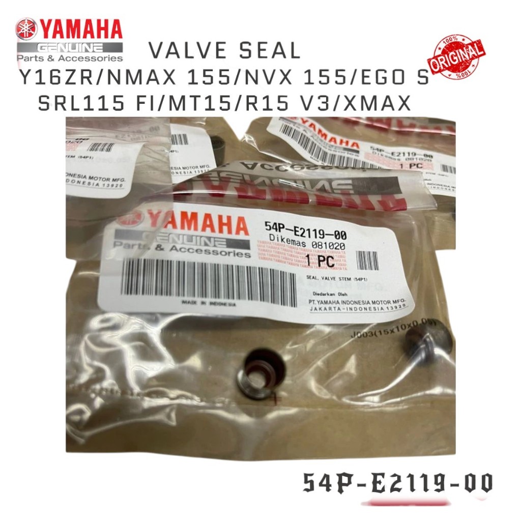 YAMAHA NMAX NVX ซีลวาล์ว 54P-E2119-00 R155 SRL115i XMAX R15 วาล์วซีลน้ํามัน EGO S LC FI AVANTIZ SOLA