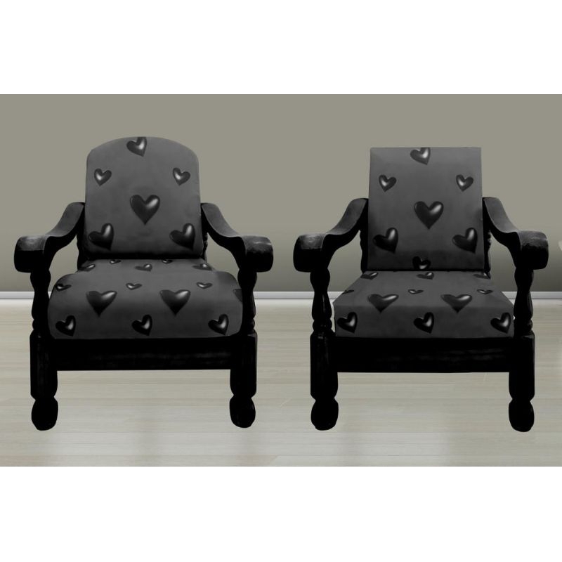 6D Cotton Sarung Kusyen Bujur (คอนทัวร์) 12 ชิ้น [ STD / เล็ก ]