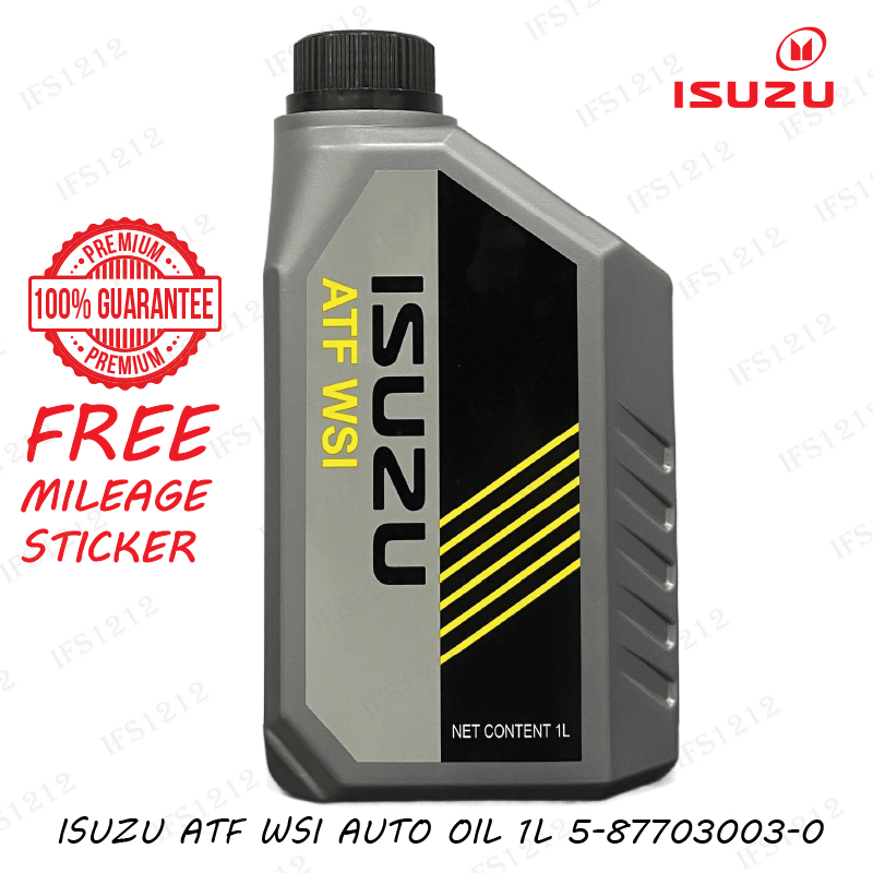 ใหม่ ISUZU AUTO OIL 1L D-MAX RT50 X-TERRAIN 1.9CC ATF WSI BLUE POWER D MAX DMAX TRANSMISSION GEAR OI