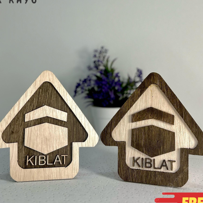 ซื้อ 5 ฟรี 1🔥Kiblat Kayu / Qiblah Direction /Penunjuk Kiblat / Arah Kiblat SHIP OUT 1-3 DAYS
