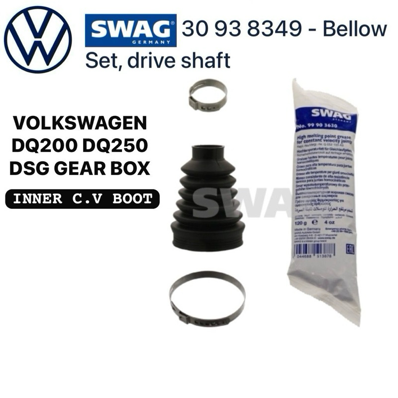 Volkswagen VW Golf MK5 MK6 Jetta Passat B7 CC Tiguan Polo 1.4 Gti DQ200 DQ250 ไดรฟ์เพลา Boot CV Boot