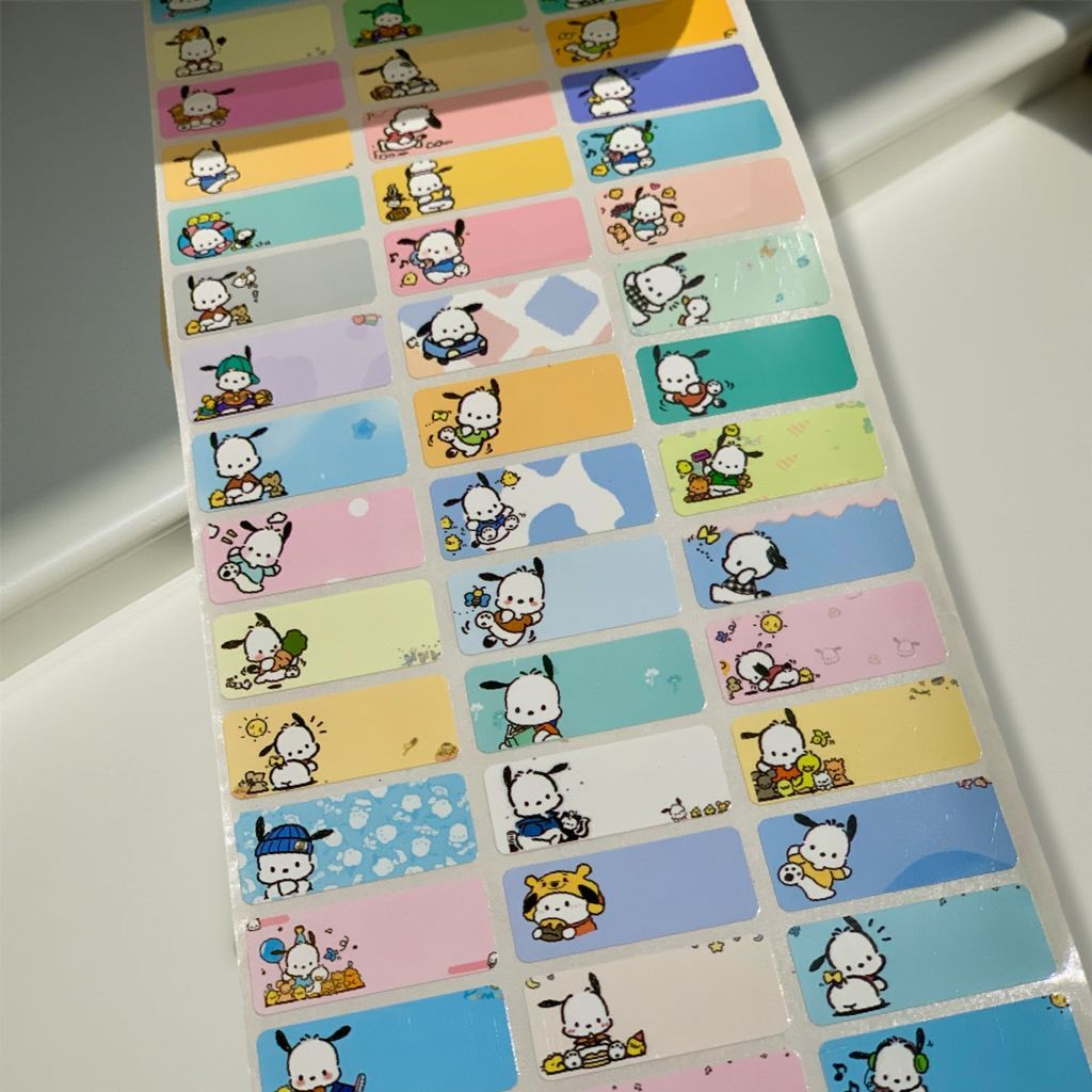 NAME STICKER Pochacco 狗名字贴防水 (WATERPROOF)