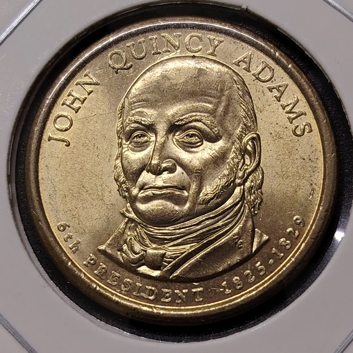 USA 6th President 1 Dollar 1825-1829