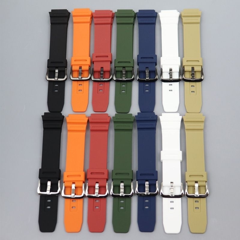 Casio AE-1300WH / AE-1200WH / W-216H/ WS-1600H / F-108WH Replacement BAND/RESIN(ฟรี Spring Bar & Too