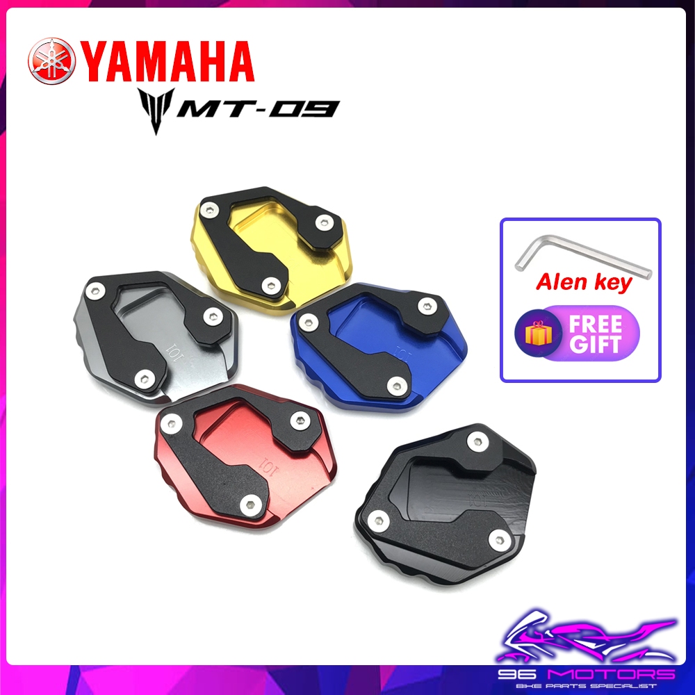 Yamaha MT09 ขาตั้งด้านข้างสําหรับ MT09 V1 / V2 / V3 / V4 MT09SP Tracer9 2021 + Tracer9 GT 2021 + 96m