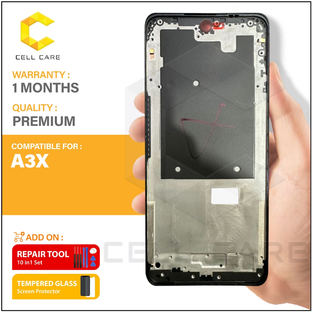 กรอบ LCD สําหรับ OPPO A3X (กรอบตัวเรือนด้านหน้า)