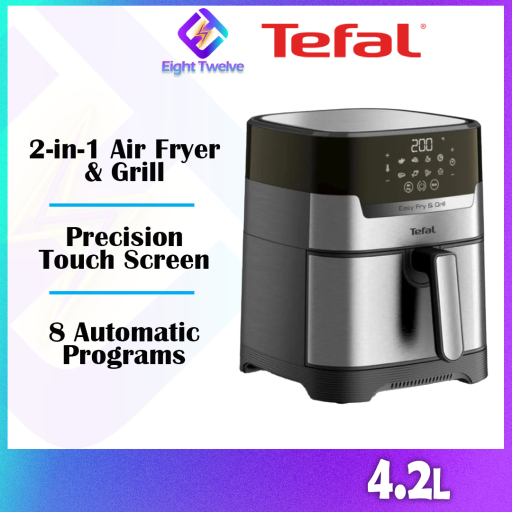 TEFAL Easy Fry & Grill หม้อทอดเพื่อสุขภาพ (ดิจิตอล) 4.2L (EY505D)