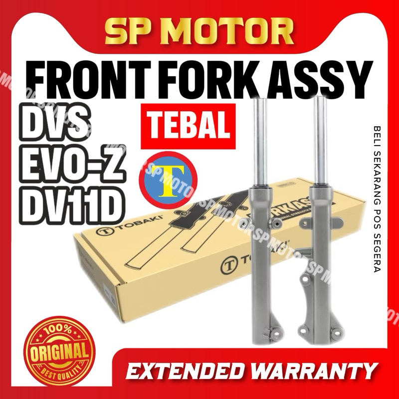 DEMAK DVS / EVOZ / DV11D ด้านหน้าสําหรับ ASSY FORK DEPAN ASSY TOBAKI คุณภาพสูง