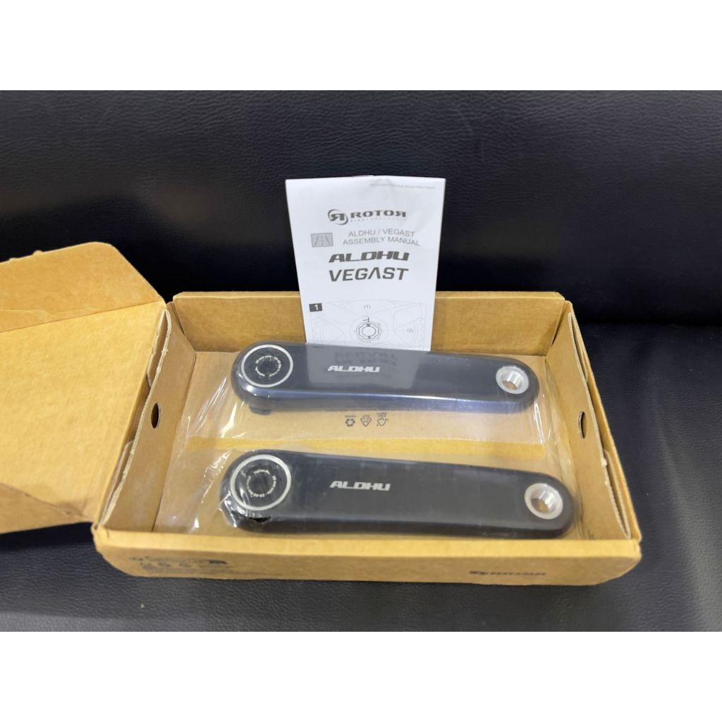 ROTOR ALDHU Carbon 165MM Crank arm จักรยานเสือหมอบ 30 มม