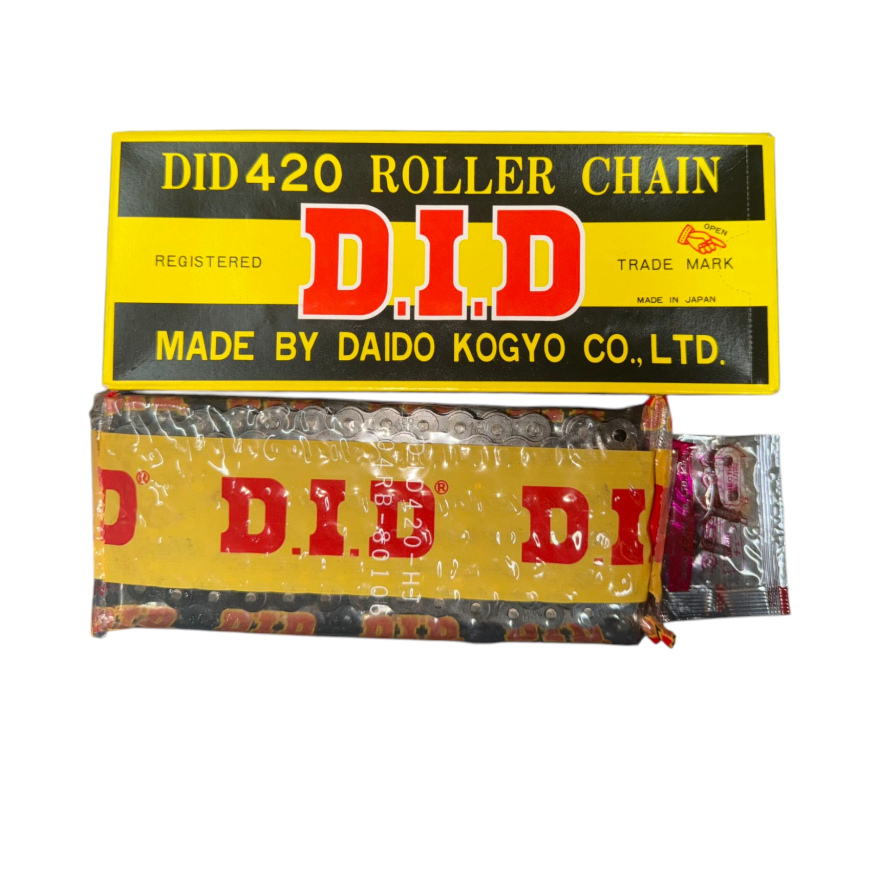 DID 420 104 420-104 CHAIN RANTAI MOTOR HEAVY DUTY