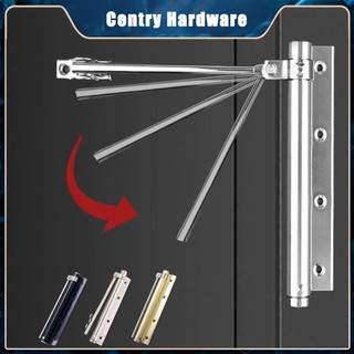 Stainless Steel Automatic Door Closer Invisible Door Springs Buffer Door Closers Household Simple Door Closers