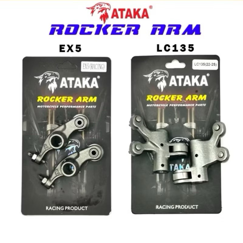 ATAKA RACING ROCKER ARM ATAKA LC135 Y15ZR 22MM 25MM EX5 RACING ROCKER ARM ASSY ชุดเต็ม ATAKA