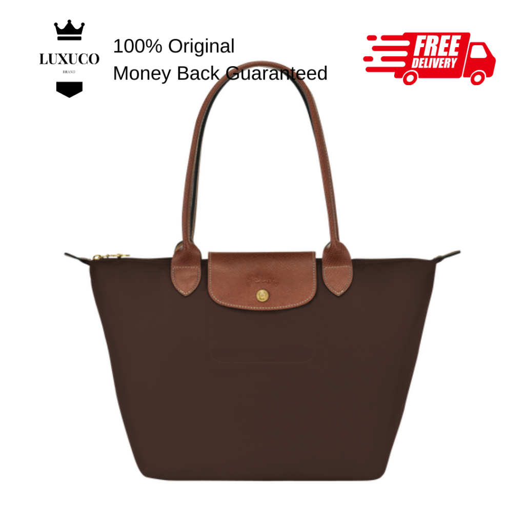 [Luxuco] กระเป๋าสะพาย Longchamp Le Pliage L Tote Ebony L1899089พี81