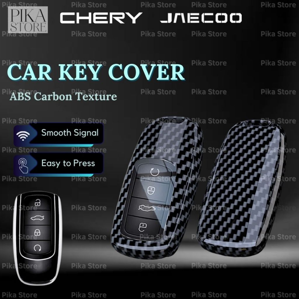 [CARBON] Jaecoo J7 Key Cover Omoda C9 Cover Key Case Holder Chery Omoda 5 e5 Tiggo 8 Pro Tiggo 7 Pro