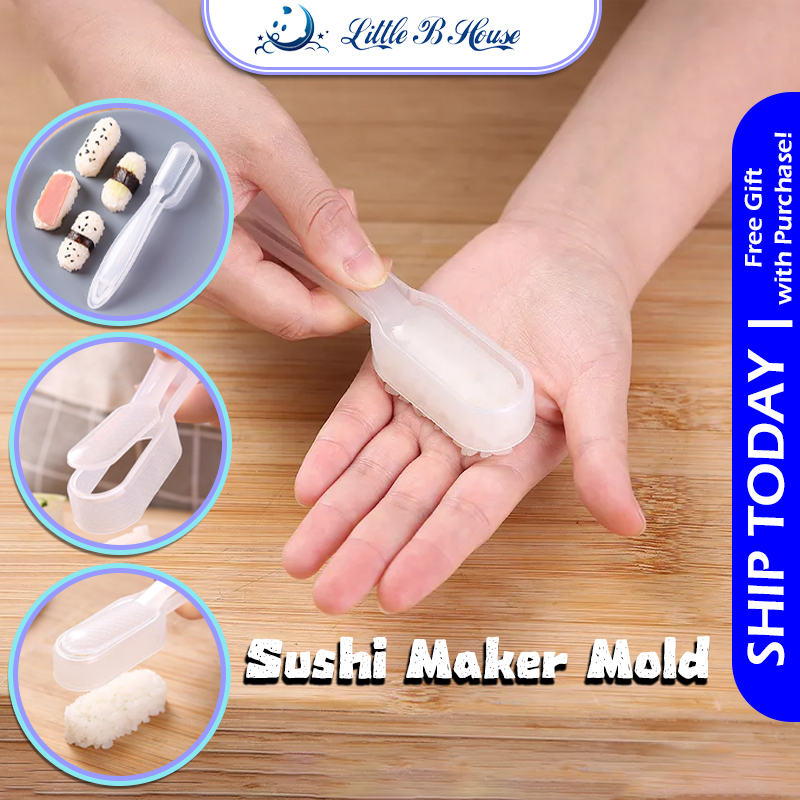 [Little B House] Acuan Sushi Sushi Mould Sushi Rice Maker Nigiri Mould Sushi Making Bento Accessorie