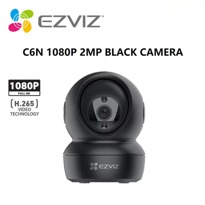EZVIZ C6N SMART HOME CAMERA สีดํา 1080P - KSW (303102523)