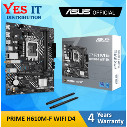 Asus Prime H610M-F WIFI / Prime H610M-K D4-CSM / H610M-A WIFI DDR5 MOTHERBOARD
