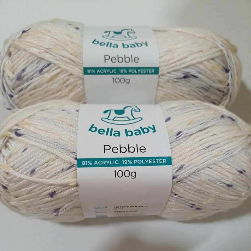 BELLA BABY PEBBLE 100G POLYESTER YARN