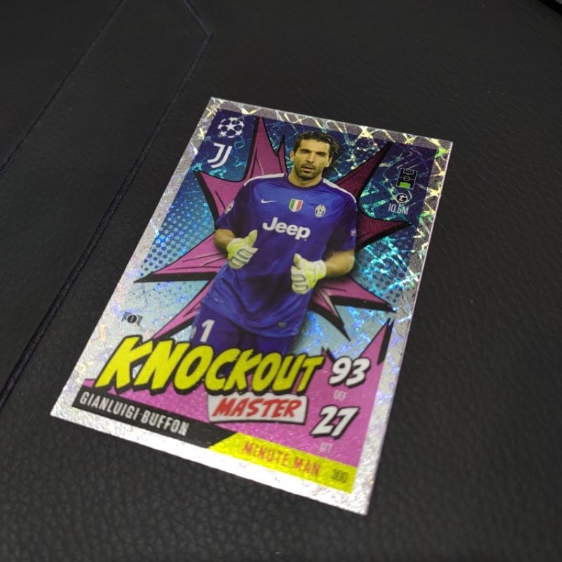 Topps Match Attax EXTRA 2024-2025 Knockout Master Gianluigi Buffon Juventus 300