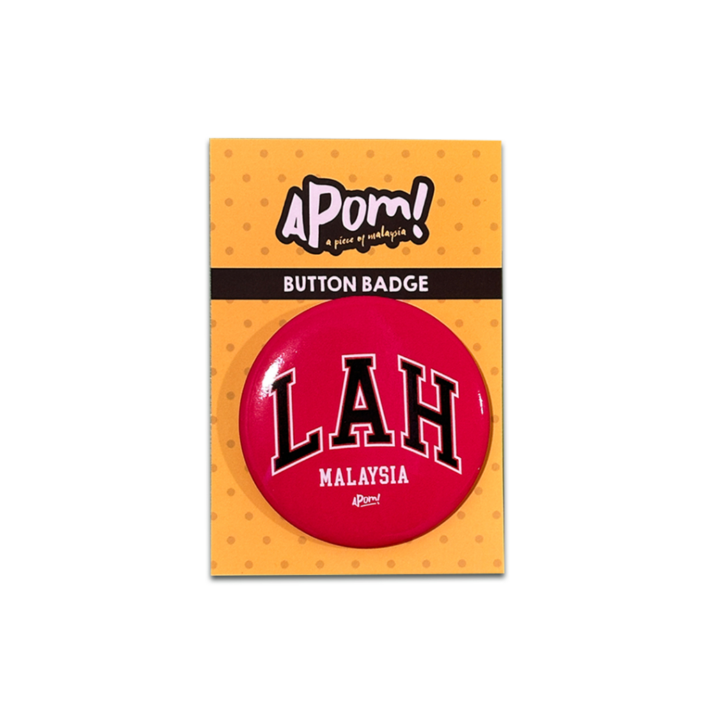 ป้ายกระดุม APOM - LAH