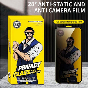 Vivo Y02 Y02A Y02S Y02T Y03 Y03T Y04 Gorilla Full Cover Clear Privacy Tempered Glass