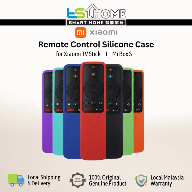 เคสซิลิโคนสําหรับ Xiaomi Mi Box S / TV Stick รีโมทคอนโทรล 4K 1080P
