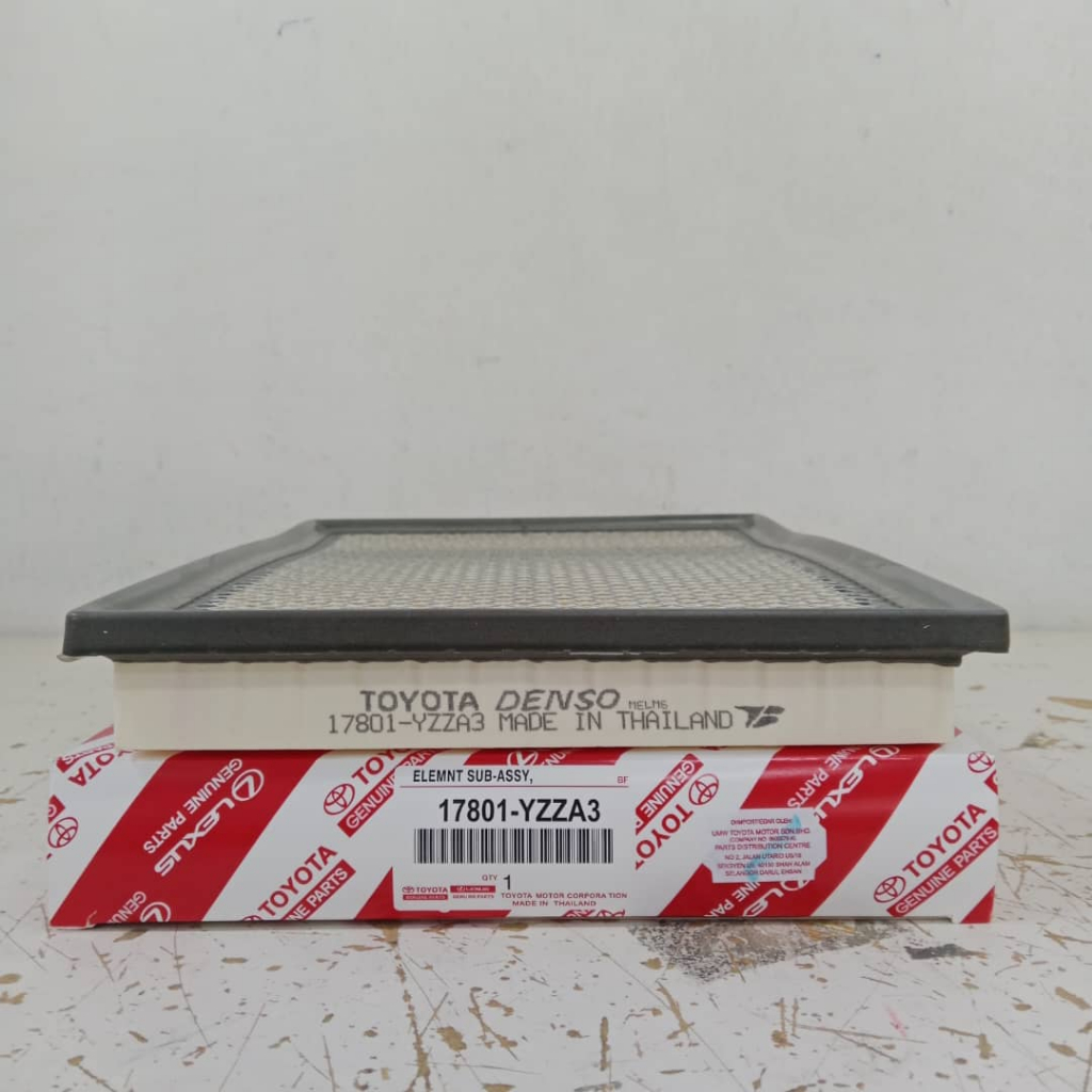 TOYOTA HILUX REVO GUN125 , INNOVA TGN140 , FORTUNER GUN155 AIR FILTER 17801-YZZA3 OE MADE IN 17801-O