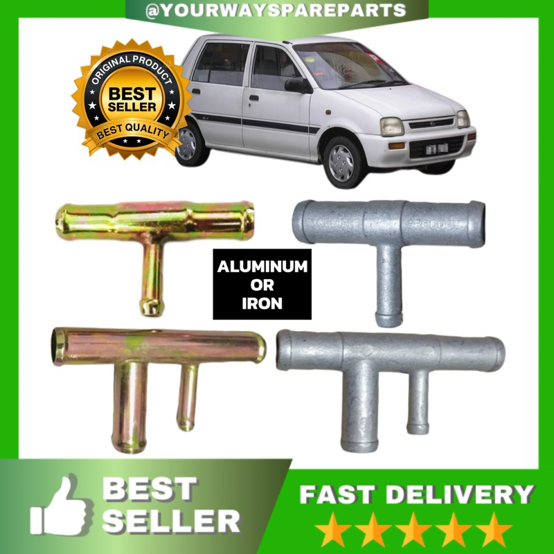 Perodua Kancil 3way 4way ท่ออลูมิเนียมเหล็กท่อ Lactic Joint หม้อน้ําท่อ 3 Way 4 Way Valve
