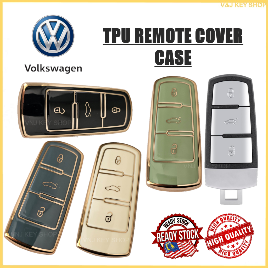 TPU ฝาครอบกุญแจรถสําหรับ Volkswagen VW CC Passat B6 B7 Passat 3C CC Magotan R36 B5 B7L Protector