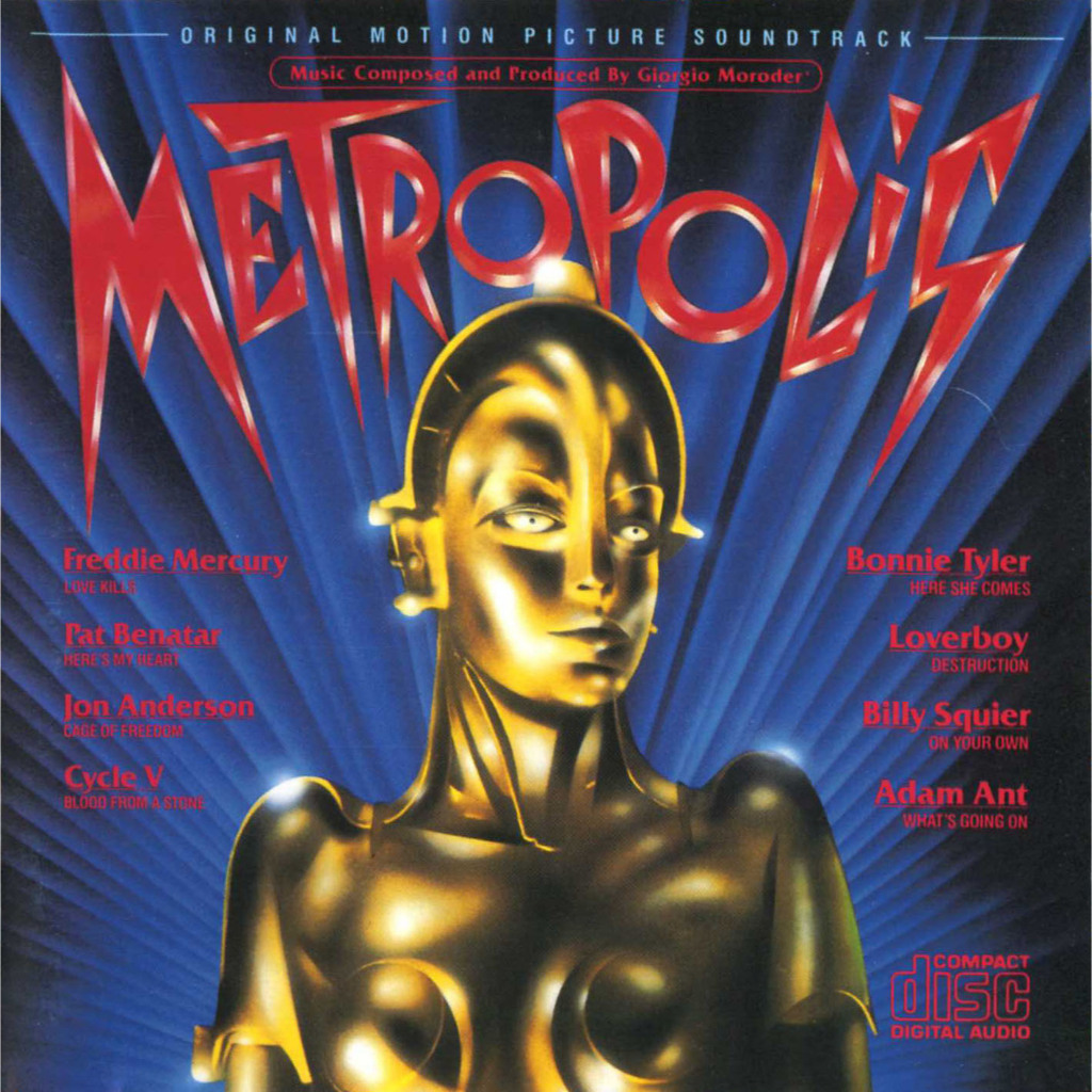 CD-R Giorgio Moroder - Metropolis OST (9884) feat. Freddie Mercury, Pat Benatar, Jon Anderson, Bonni