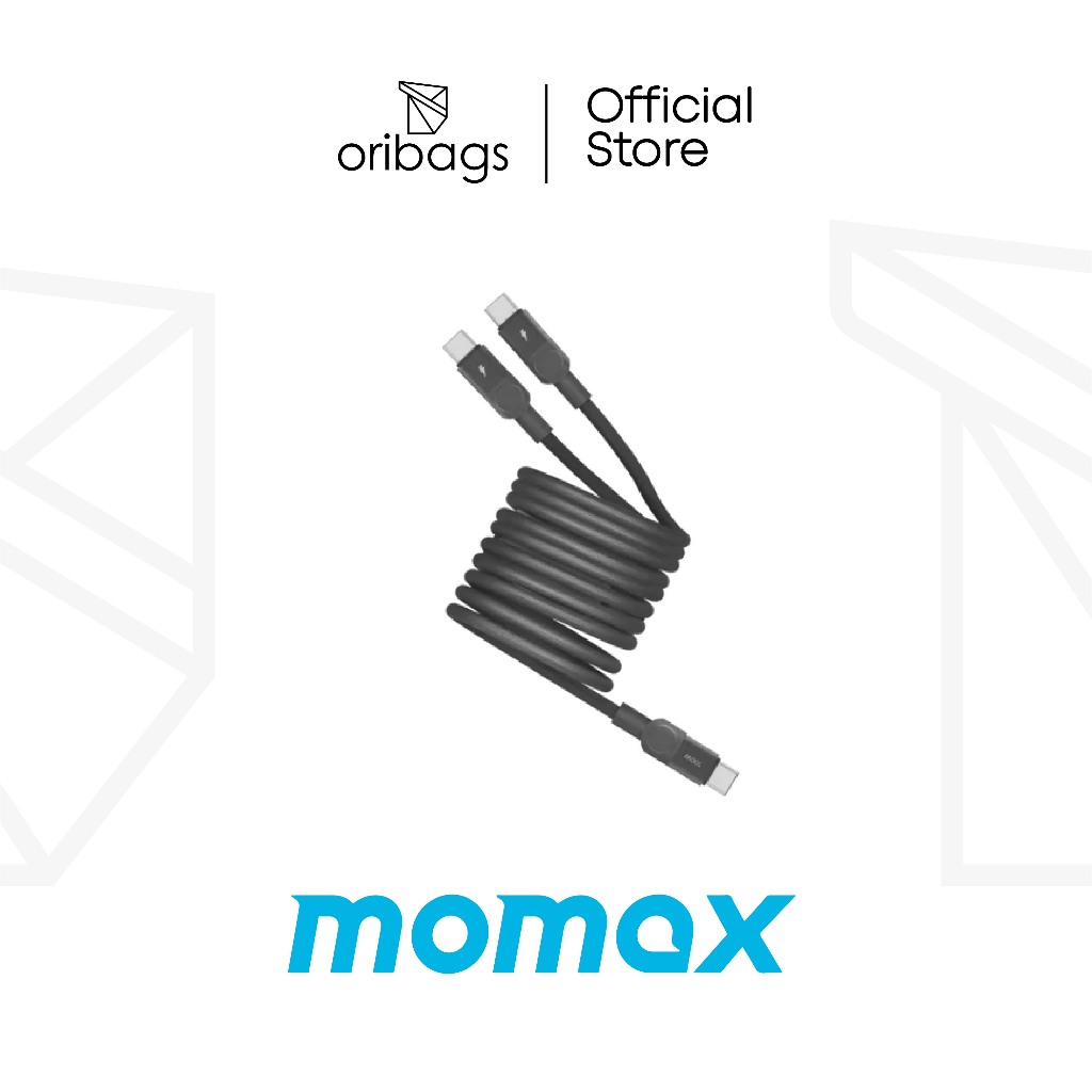 Momax Mag.Link Magnetic USB-C ถึง 2 สาย USB-Cs 100W 2m