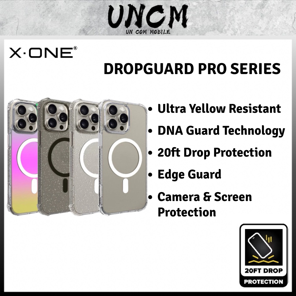 XD One Dropguard Pro Magnetic สําหรับ iPhone 16 Pro Max/16 Pro/16 Plus/16/15/14 ทนต่อการเหลืองเป็นพิ