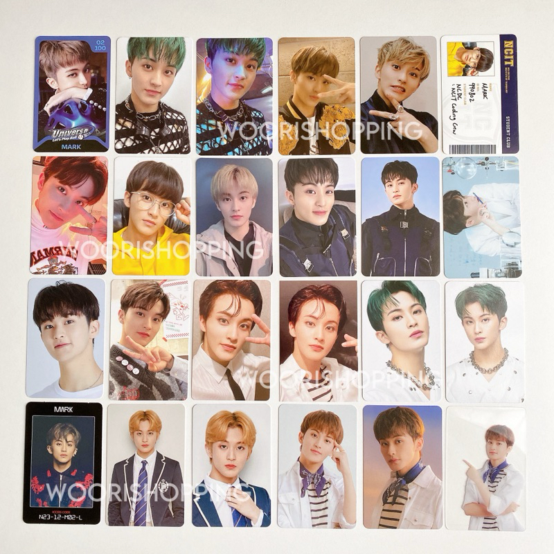 NCT127 NCT 127 NCT DREAM MARK โฟโต้การ์ดอย่างเป็นทางการ / POB PHOTOCARD