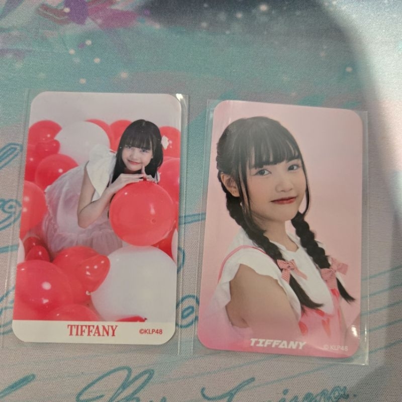 KLP48 การ์ดโฟโต้การ์ดทิฟฟานี่