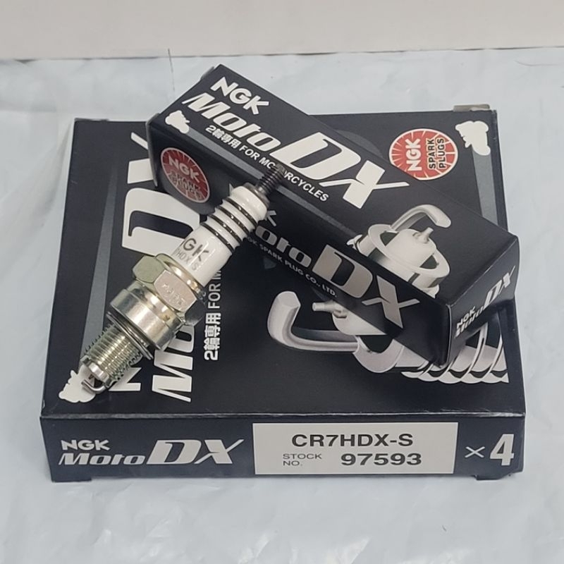 CR7HDX-S Honda EX5,Wave 100,C70, Yamaha Lagenda,Ego, Modenas Kris,Elite,Ace 115 NGK 97593 Rutenanium