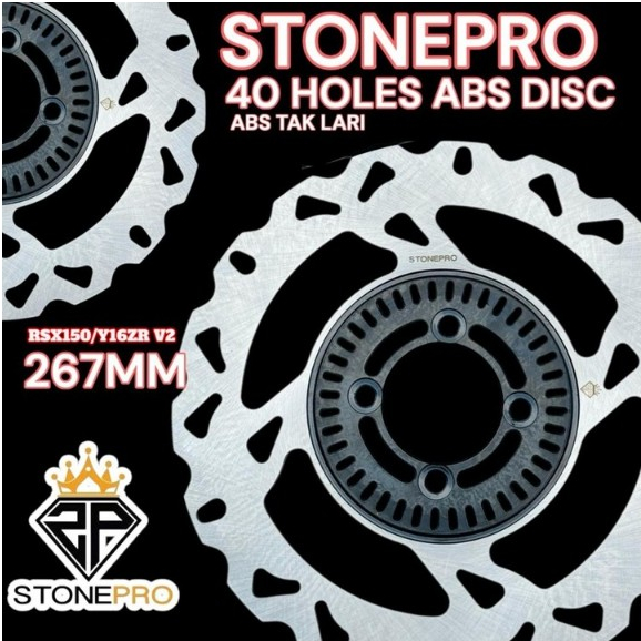 STONEPRO แผ่นแผ่น DEPAN BENTUUK GALLER 267MM Y16 ABS Y16ZR ABS