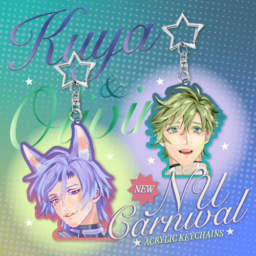 NU พวงกุญแจอะคริลิค Carnival