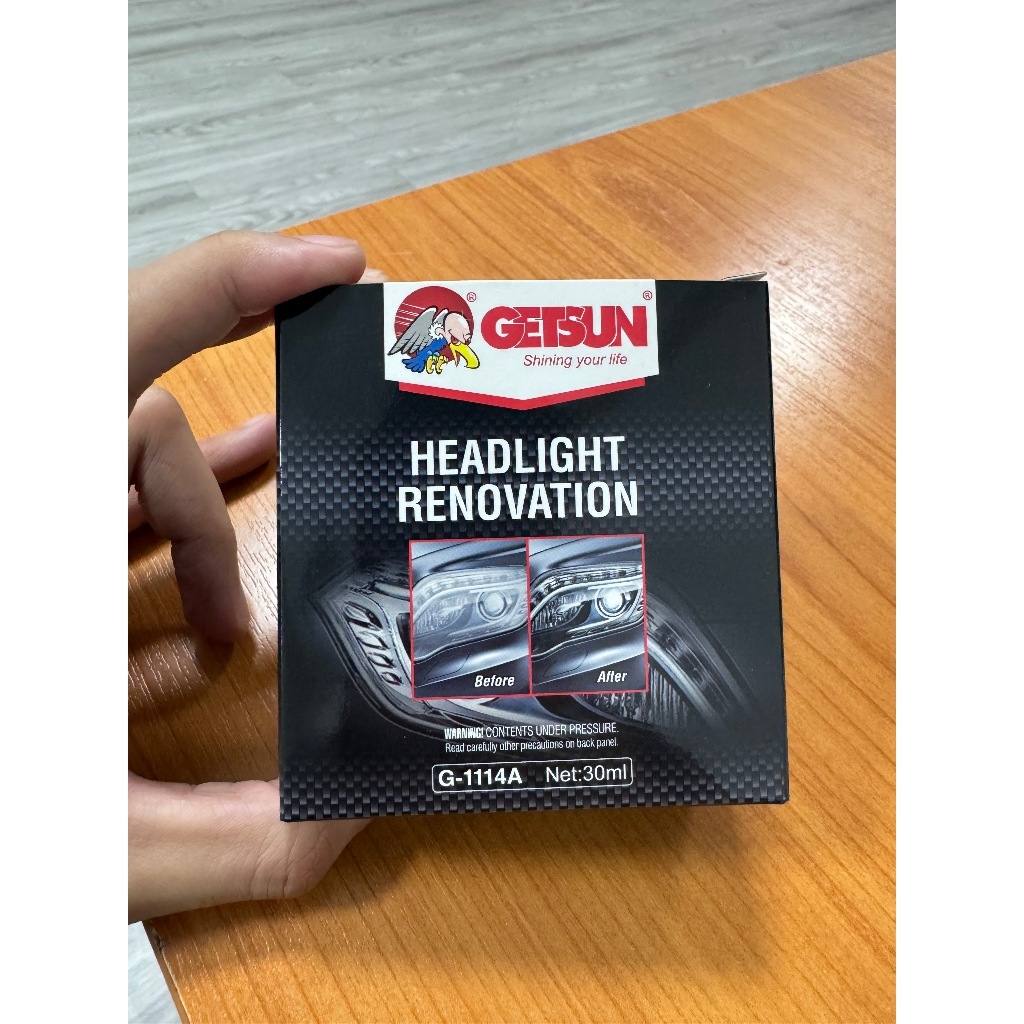 Pengilat Lampu Kereta Kusam Getsun / Getsun ปรับปรุงไฟหน้า - (30 มล.)