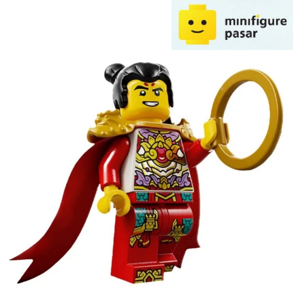 Mk168 Lego Monkee Kid 80057 - Nezha Minifigure with Weapons - ใหม่