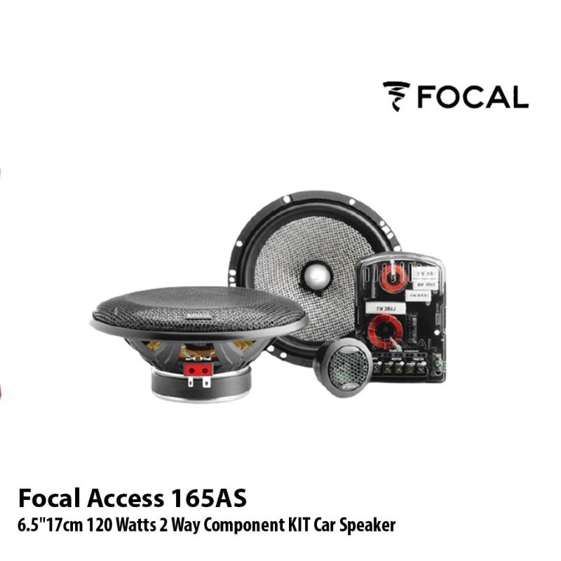 Focal Access 165AS 2 Way Compenant Speaker Set 6.5"