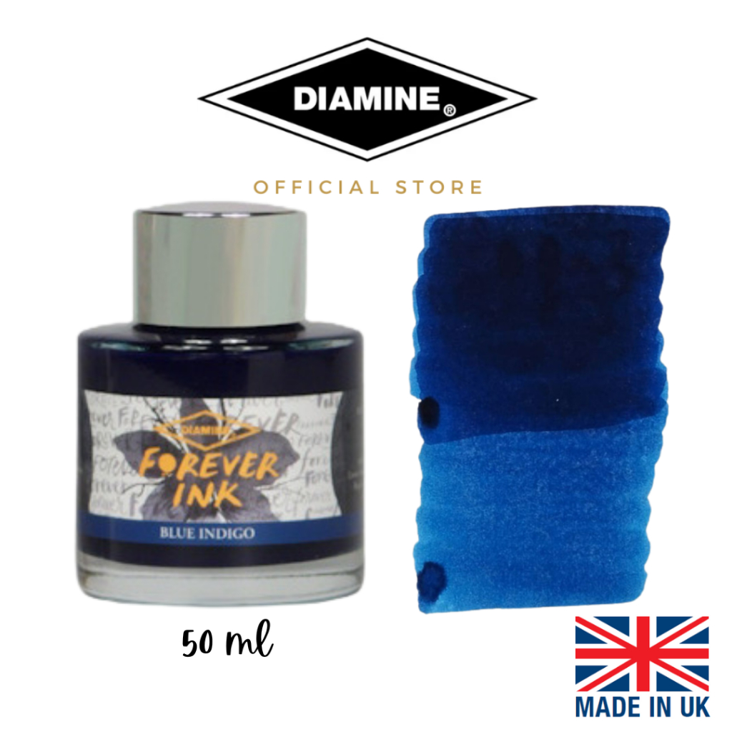 Diamine Blue Indigo Permanent Forever Ink 50ml