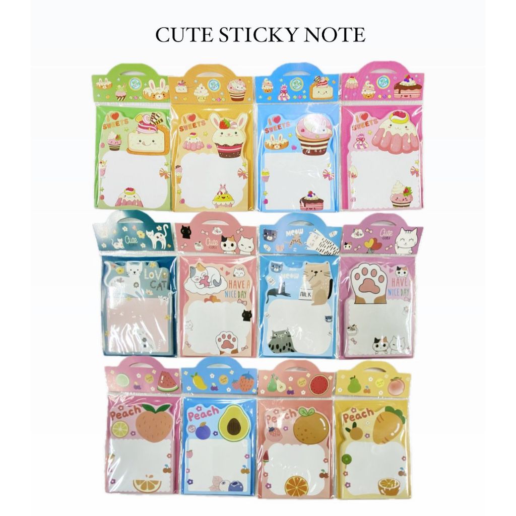 CUTE STICKY NOTE BLT 8356 /BLT 8379 / BLT 8351