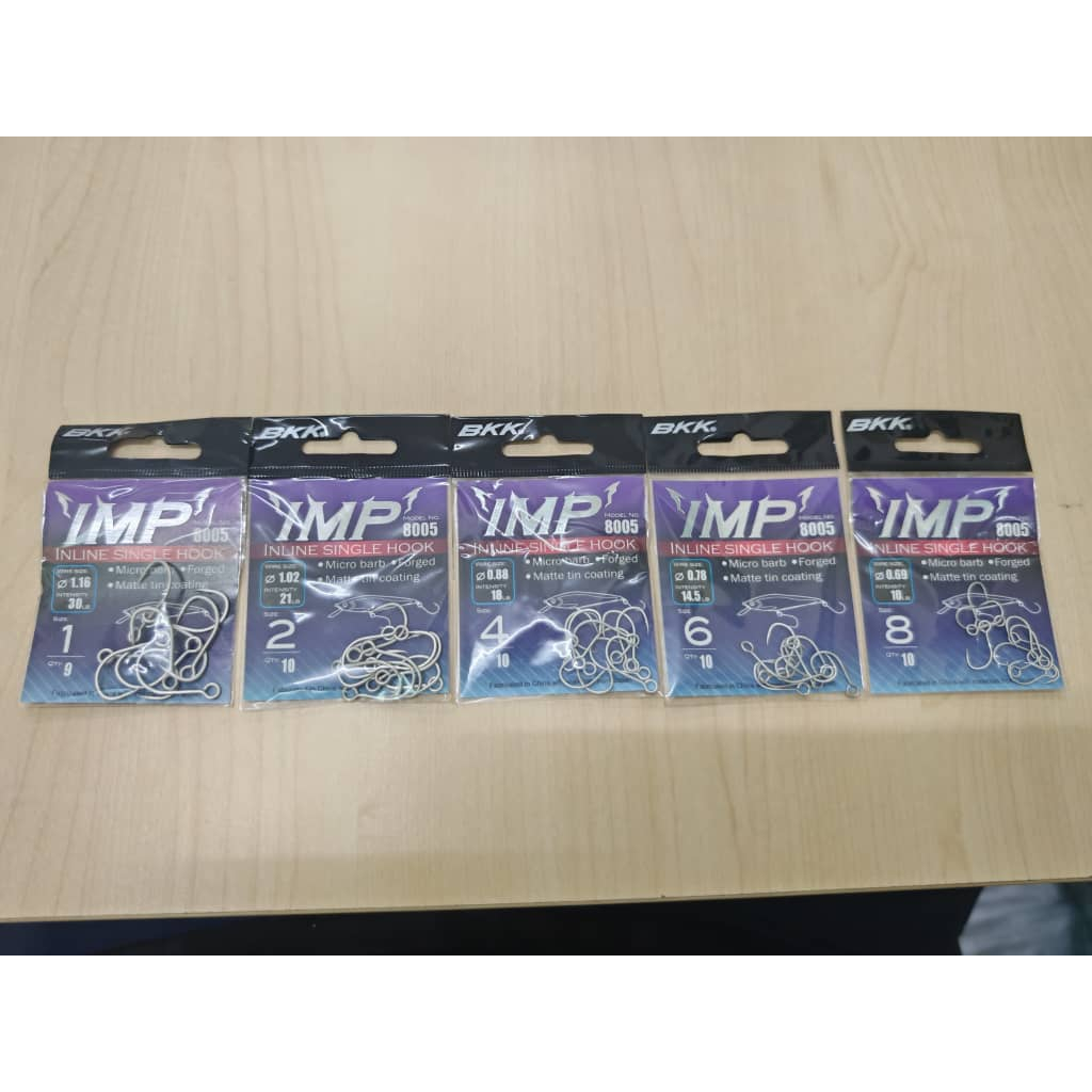 BKK Hook IMP Inline Single Hook 8005/Mata Kail