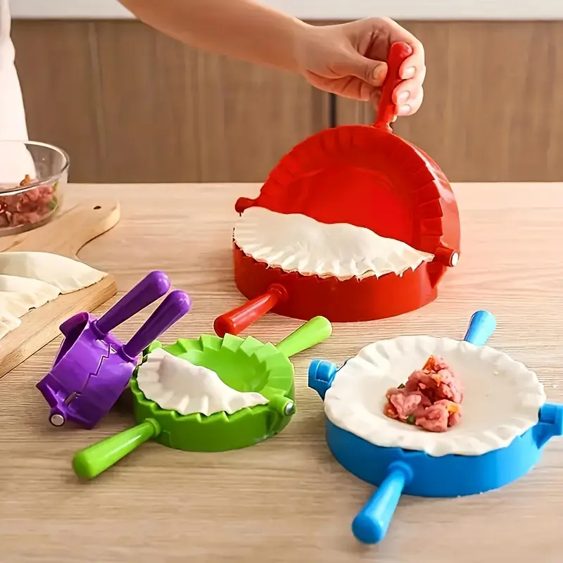 Dumpling Maker Mold-Easy Dumpling Wrapper กดสําหรับ Homemade Gyoza & Potstickers อุปกรณ์ครัว