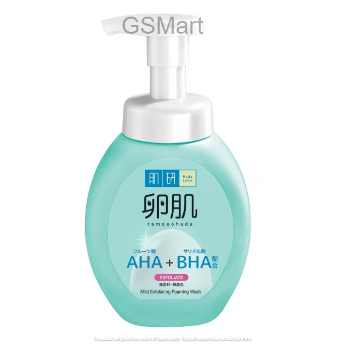 HADA LABO AHA BHA Exfoliate Foaming Wash 160ml
