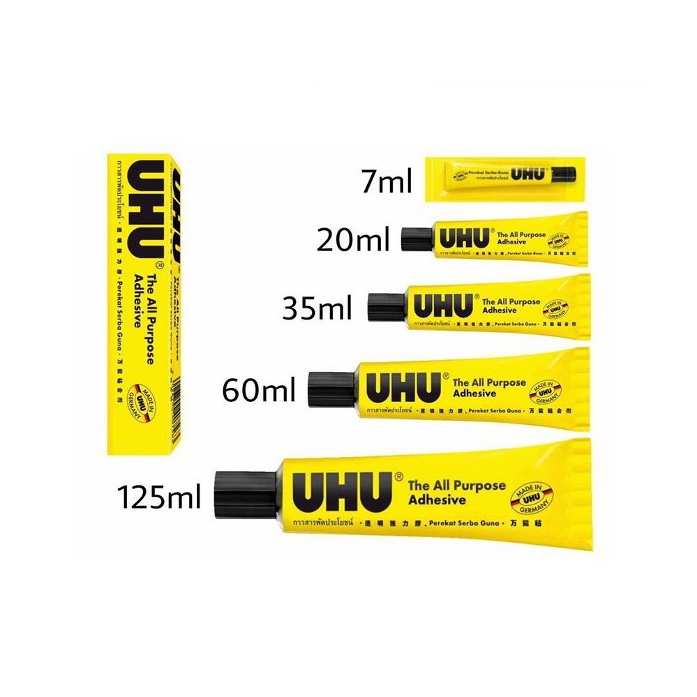 UHU 7ML/35ML/125ML กาววัตถุประสงค์ทั้งหมด