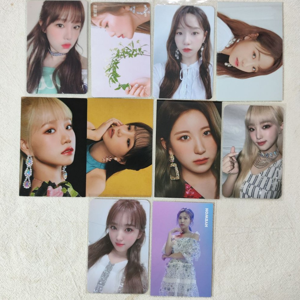 IZ*ONE IZONE Wonyoung Yuri Yujin Yena Nako Eunbi Hyewon Hitomi Minju Chaeyeon Photocard