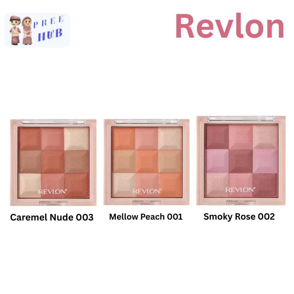 Revlon Blush & Illuminator Palette - Shade Caremel Nude 003